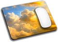 Aesthetic Gold Clouds Mouse Pads by EASTSMOOTH
