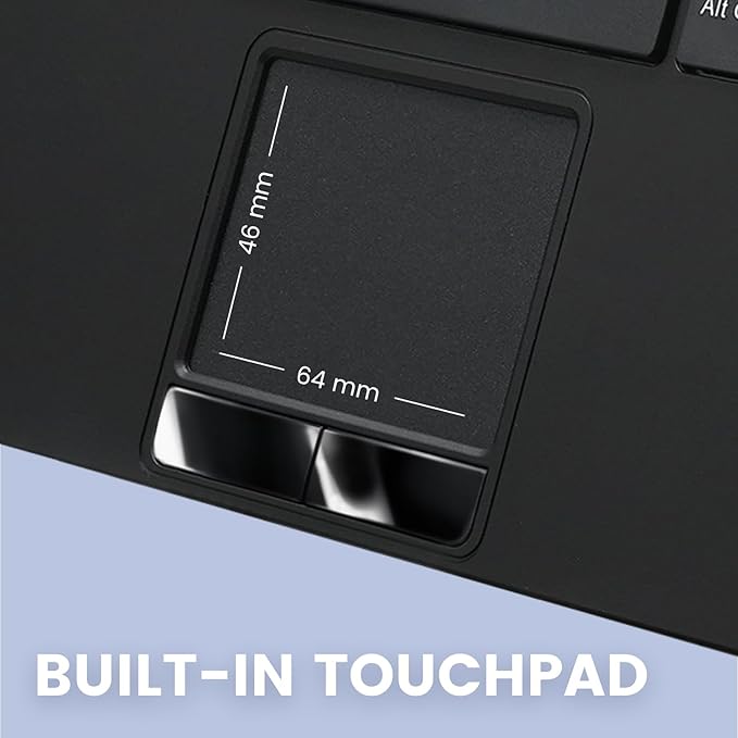 Perixx PERIBOARD-425 US Wired Mini USB Keyboard - Image 3
