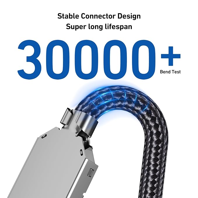 BENFEI USB 3.0 Extension Cable 6.6 Feet, Nylon Braided Compatible - Image 6