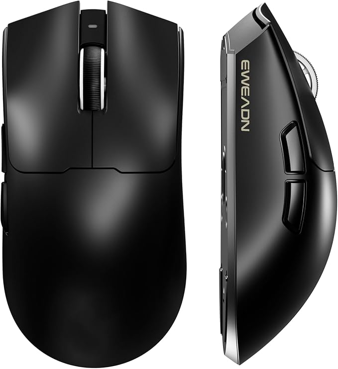 S9 Pro Wireless Gaming Mouse, 59G Ergonomic Computer Mouse, Triple Modes by EWEADN