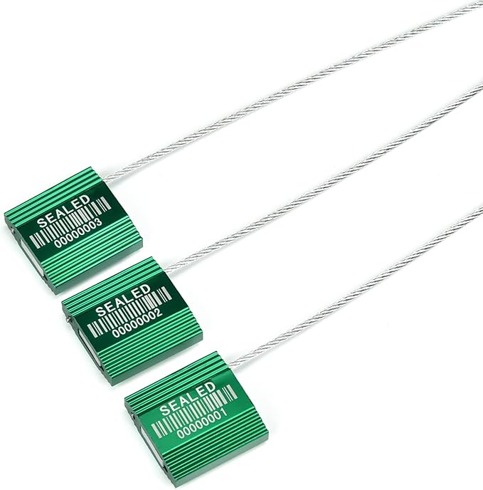 50 Green High Security Cable Seals - Image 5