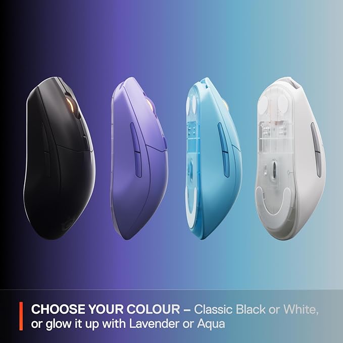 SteelSeries Rival 3 Wireless Gen 2 Gaming Mouse — 2.4GHz and Bluetooth — 18000 - Image 6