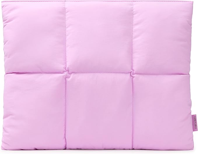 Comfyable Puffy Laptop Sleeve 15 Inch 16 Inch, Quilted Puffer Laptop Carrying by Comfyable