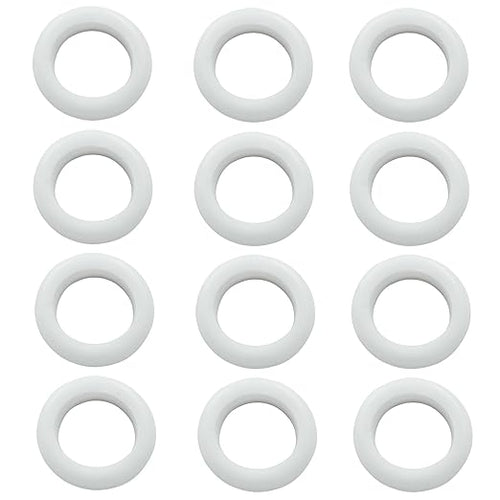 12 Pcs Rubber Grommets, 7/8" Inside Diameter 1" Drill Hole Rubber Wire Grommets by Kyuionty