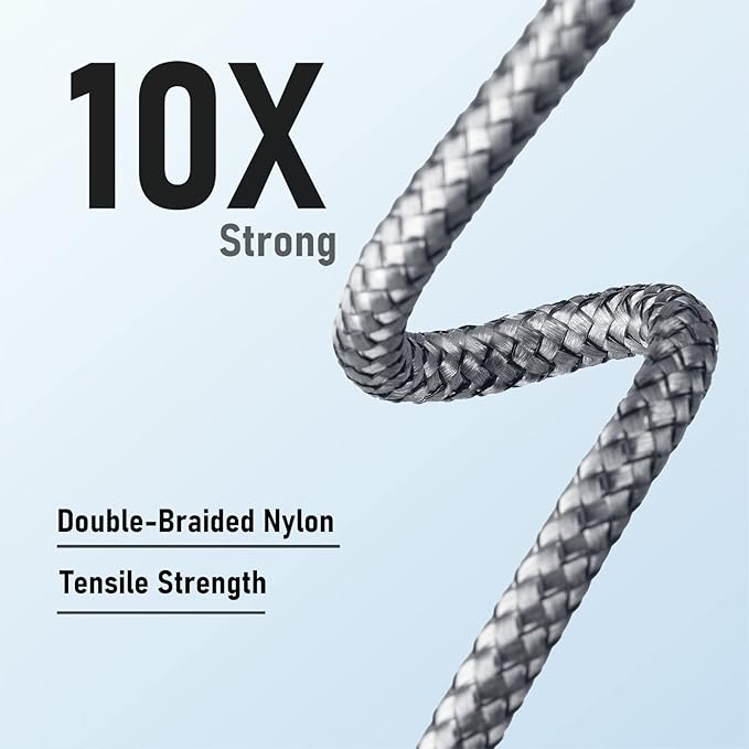 ohbox USB-C to Lightning Cable 3FT 3Pack iPhone Charger Fast Charging Braided - Image 7