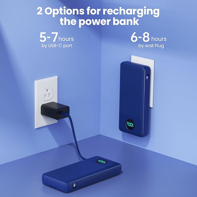 Portable Charger 33800mAh USB C Power Bank - Image 3