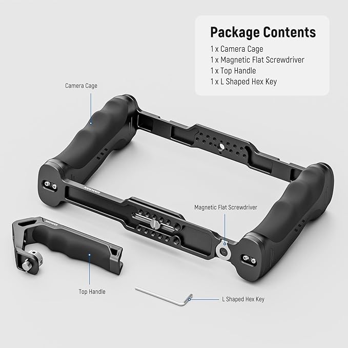NEEWER Universal Camera Cage & Top Handle - Image 9