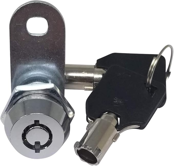 Admiral Locks Tubular Cam Lock, Keyed Alike Removable Key RV Compartment - Image 3