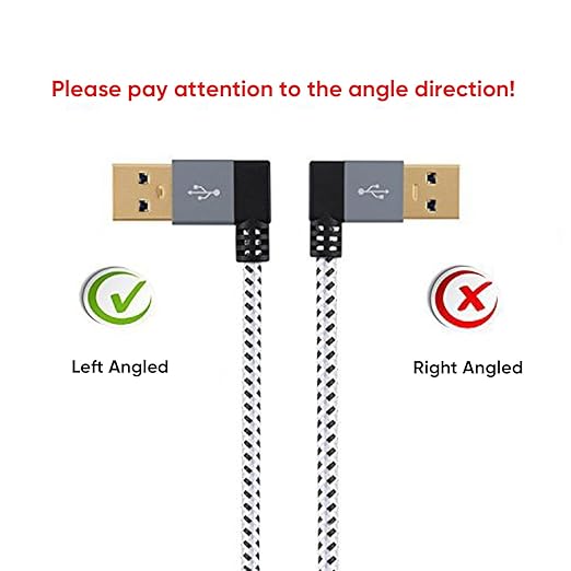 CableCreation Short USB 3.0 Extension Cable 1FT, Left Angle USB Male to Female - Image 3