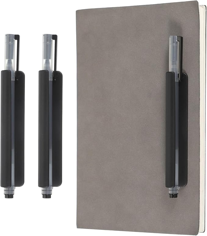 PATIKIL 2 Pcs Adhesive Pencil Holders, 105mm Long Universal Pencil Clip by PATIKIL