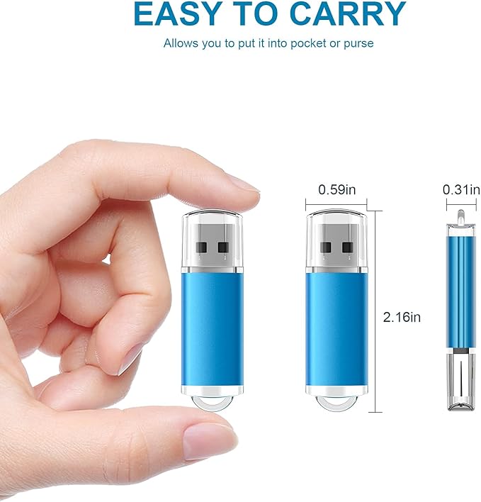 TOPESEL 50 Pack 4GB USB 2.0 Flash Drive High Speed 4G Thumb Drive Memory Stick - Image 5