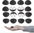 1.25" Silicone Hemisphere Bumpers Isolation Feet Rubber Non-Skid Speaker Pads by AZEAM