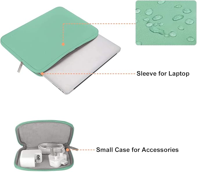 MOSISO Laptop Case 13.3 inch, 13-13.3 inch Laptop Sleeve Bag Compatible - Image 2