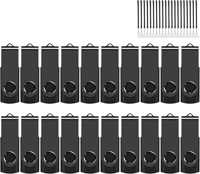 EASTBULL 32GB USB Flash Drive Bulk Thumb Drives 20 Pack by EASTBULL