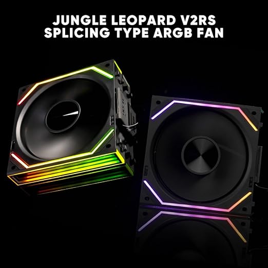 Jungle Leopard Interstellar V2 RS 120mm Case Fan Infinity Mirror Module - Image 9
