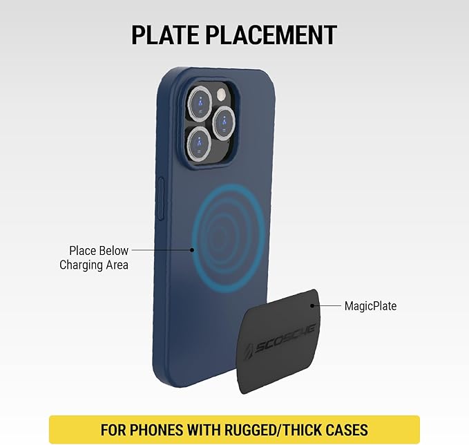 Scosche MPLT54T-2PKBP0 MagicMount Replacement Plate Kit - Image 5