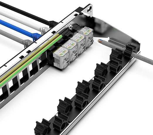 AMPCOM CAT6 Keystone Jack Tool-Less RJ45 UTP, No Punch-Down Tool Required - Image 4
