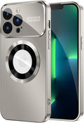 Magnetic for iPhone 13 Pro Case, Built-in Camera Lens Protector, Compatible by MAKAVO