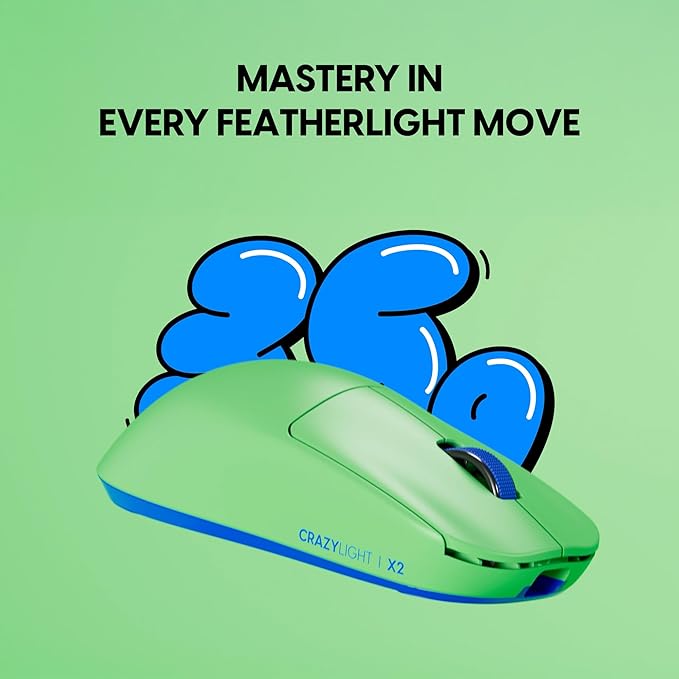 Pulsar Gaming Gears X2 Crazylight Wireless Gaming Mouse, Ultra Lightweight 1.23 - Image 3