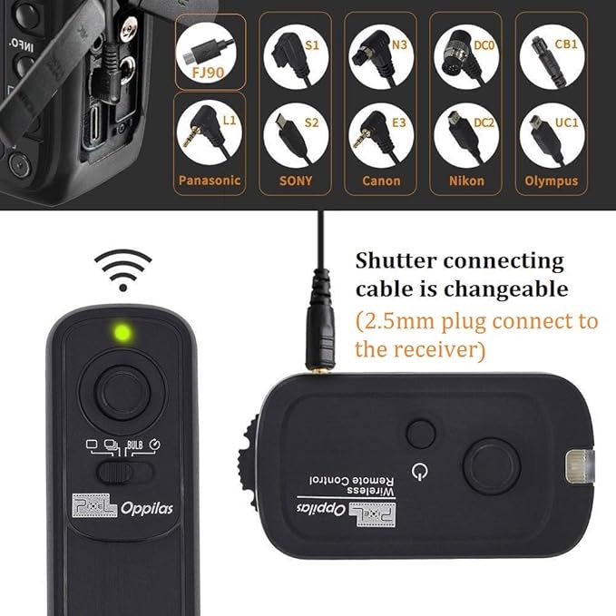 Pixel 2.4G Wireless Remote Control DC2 Remote Shutter Release Compatible - Image 5