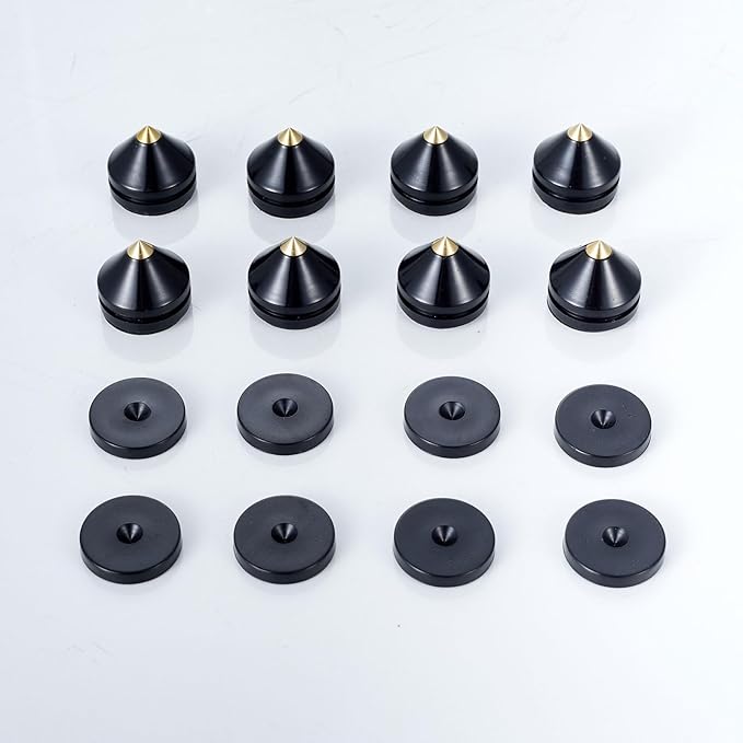 Speaker Spikes Floor Protectors 8pcs, Light Weight Shockproof Speaker Isolation - Image 7