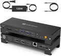 USB C Laptop Docking Station 3 Monitors 4K by PVBCTCSID