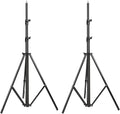 2 Packs Heavy Duty Light Stand 10ft/300cm, Adjustable Air-Cushioned Metal by SUPON