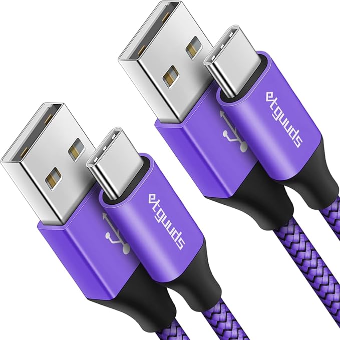etguuds 6.6ft USB A to USB C Cable 3A Fast Charging, by etguuds