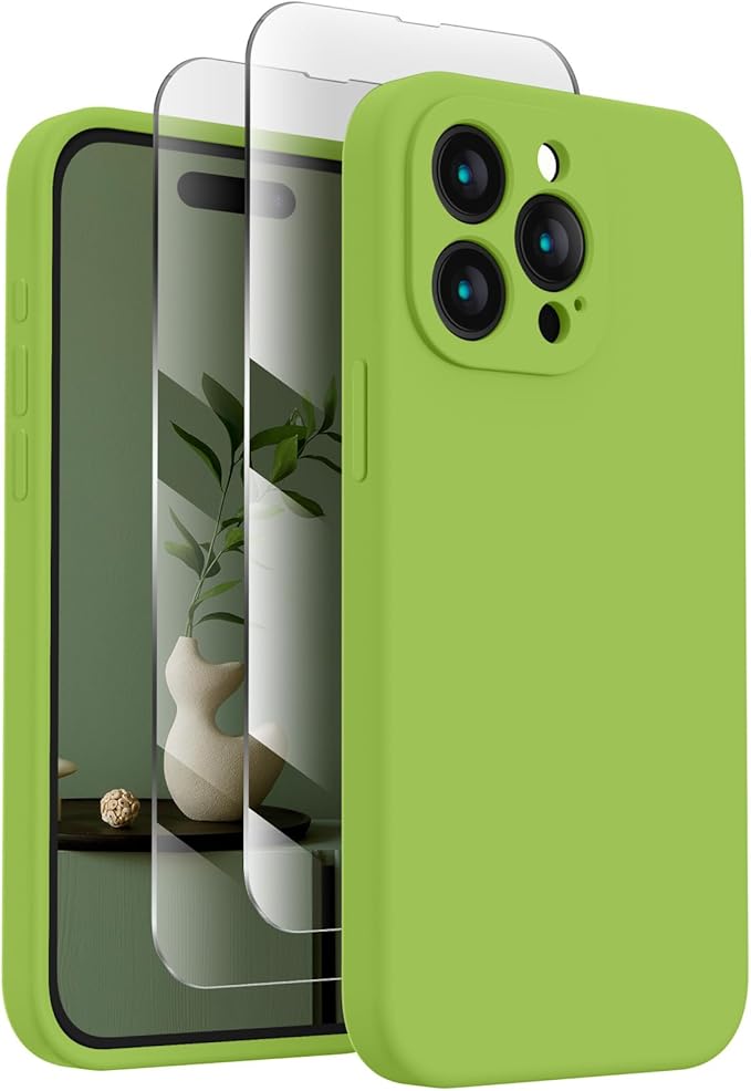 FireNova Designed for iPhone 15 Pro Max Case, Silicone Upgraded Phone Case with by FireNova