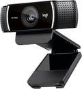 Logitech C922x HD Pro Webcam, Full HD 1080p/60fps Video, HD Light Correction by Logitech