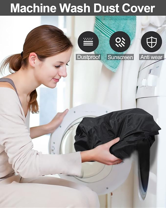 Elastic Lock Music Keyboard Dust Protector Cover - Image 5