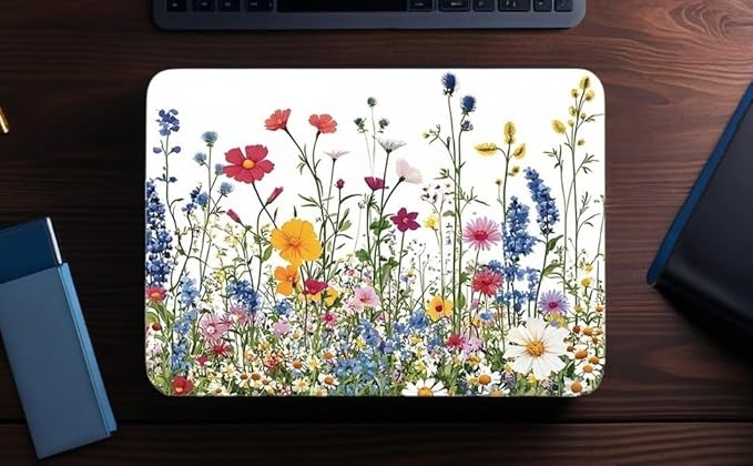 Colorful Floral Mouse Pad – Non-Slip, Waterproof - Image 2