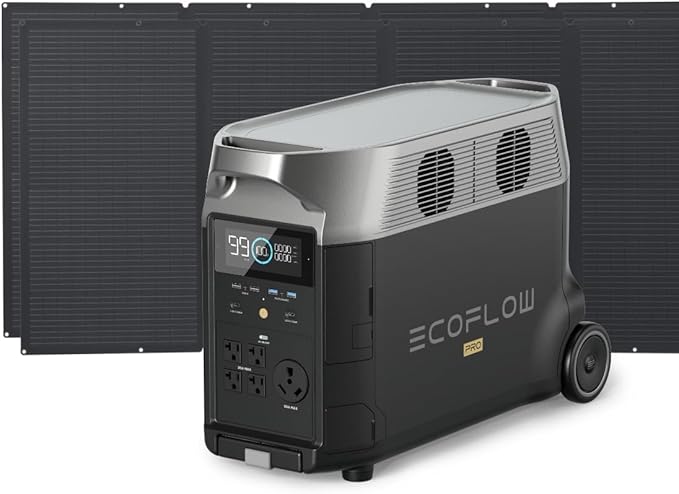 EF ECOFLOW Solar Generator 3.6KWh DELTA Pro by EFECOFLOW