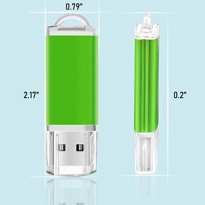 Memorias USB 8GB Flash Drive 50 Pack, USB 2.0 Thumb Drives Bulk Memory Sticks - Image 5