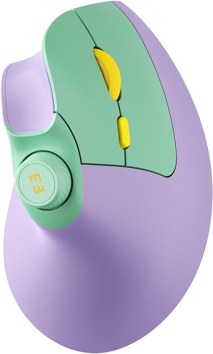 seenda Ergonomic Mouse Rechargeable, USB+Dual Bluetooth, MOU-302 Vertical by seenda-JustBeYourself