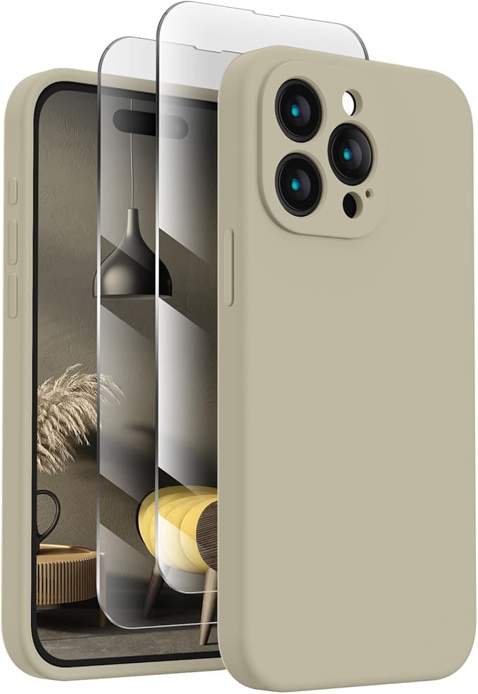 FireNova Designed for iPhone 15 Pro Max Case, Silicone Upgraded Phone Case with by FireNova