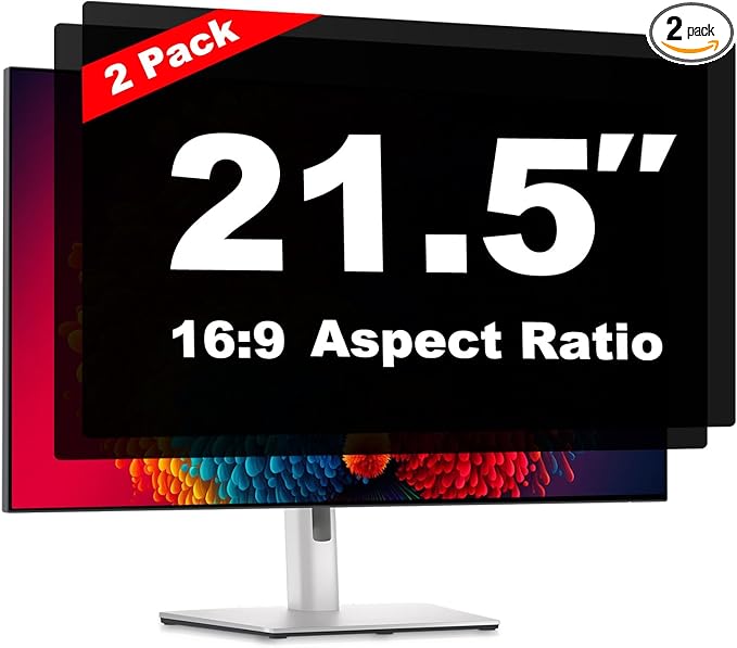 21.5 Inch Computer Privacy Screen Shield by Pozlle