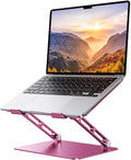 Foldable Aluminum Laptop Stand for 10-17.3" Laptops, Height Adjustable Portable by Orlian