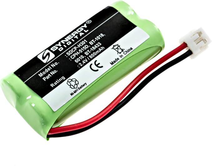 AT&T-Lucent BT8001 Cordless Phone Battery Combo-Pack Includes: 2 x SDCP-H301 - Image 2