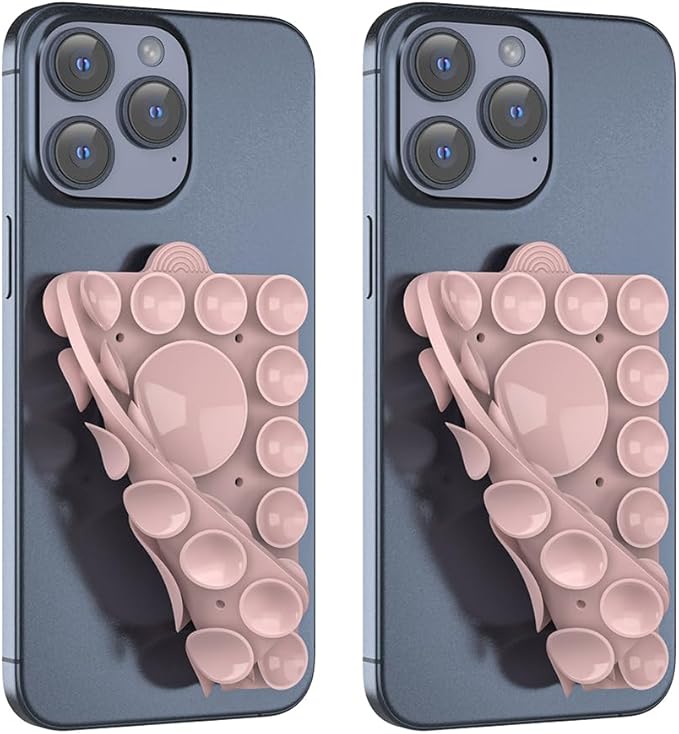 Silicone Suction Phone Holder Mount, Silicon Adhesive Phone Accessory by CMZZ