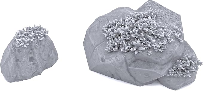 Swamp Scatter Rocks by Printable Scenery, 3D Printed Tabletop RPG Scenery and - Image 5