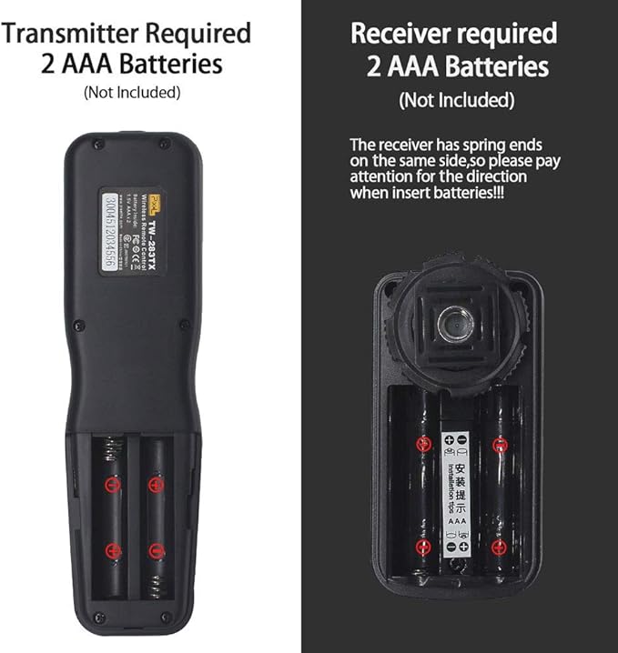 Remote Control Compatible for Sony, Pixel Wireless Shutter Release Cable TW-283 - Image 8