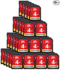GIGASTONE 4GB SD Card 50 Pack SDHC Class 4 Memory Card by Gigastone