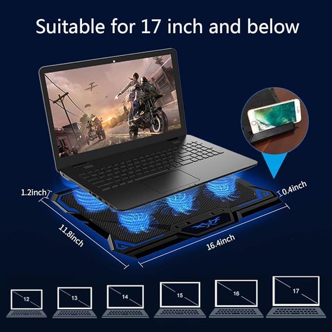 Laptop Cooling Pad, Laptop Cooler - Image 7