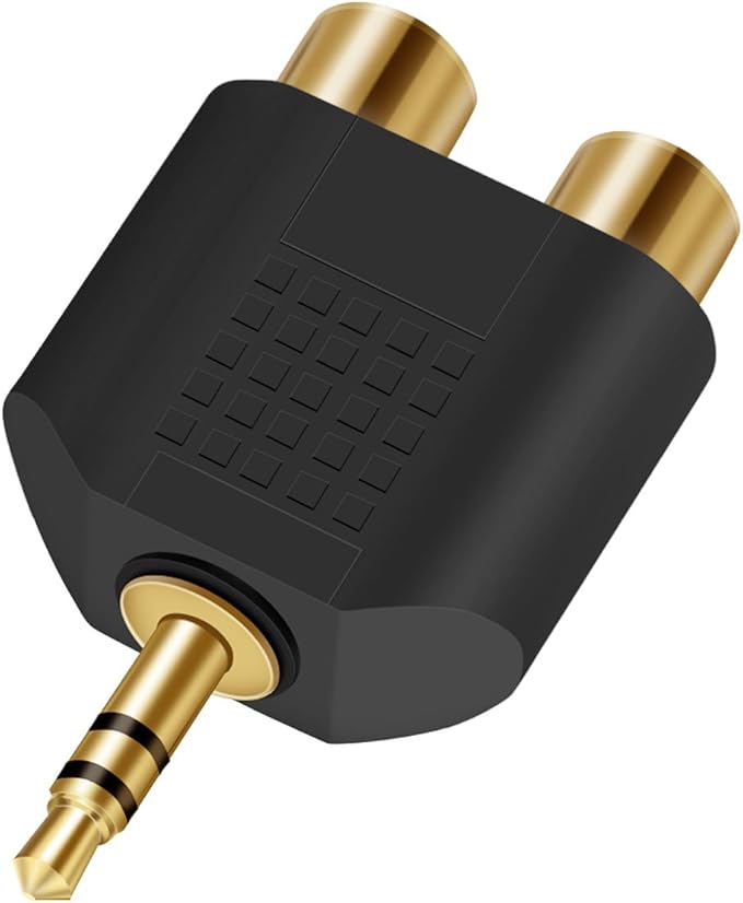 ANDTOBO 3.5 mm TRS to Dual RCA F, 3.5mm Stereo Male to Dual RCA Female Audio - Image 7
