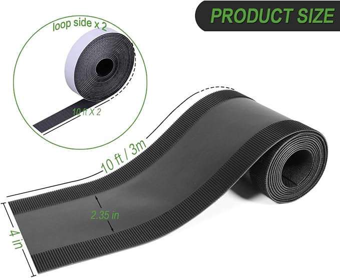 Floor Cable Covers - 10ft Oxford Fabric Cord Protector - Image 6