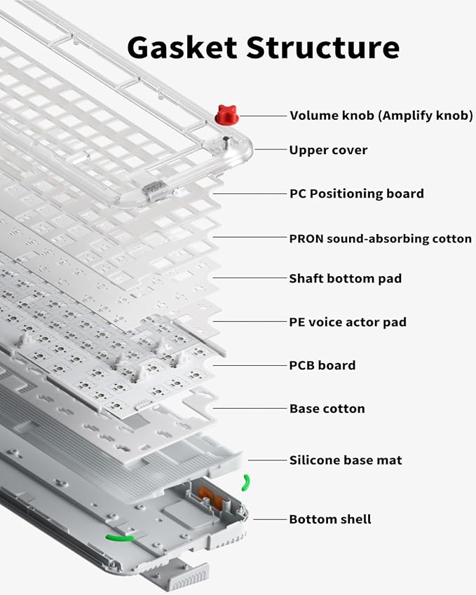 nuphy Kick75 Wireless Low Profile Mechanical Keyboard - Image 3