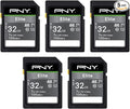 PNY 32GB Elite Class 10 U1 V10 SDHC Flash Memory Card by PNY