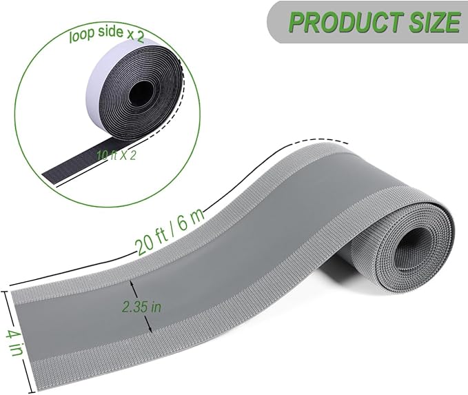 Floor Cable Covers - 20ft Oxford Fabric Cord Protector - Image 6