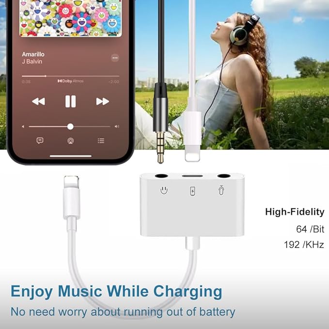 Microphone & 3.5mm Headphone Adapter - Image 4